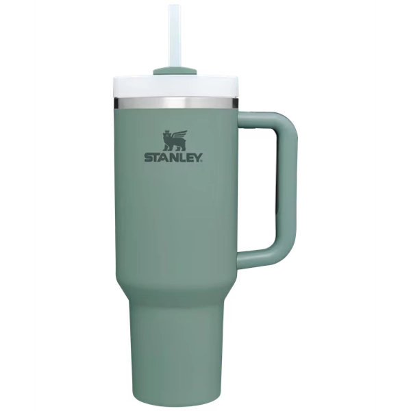 Stanley Adventure THE QUENCHER H2.0 Flow State Tumbler (Smooth Matte) 40 oz Slate