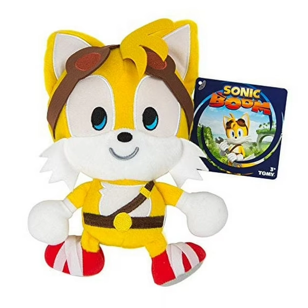 sonic boom emoji plush, happy tails
