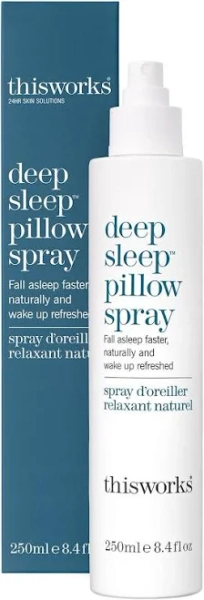 Deep Sleep Pillow Spray, 250 Ml - Natural Sleep Aid With Essential