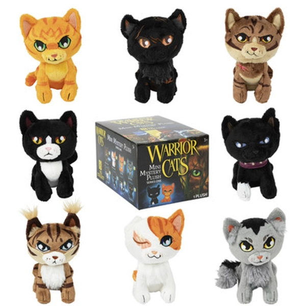 Warrior Cats Blind Box Mystery 6" MINI PLUSH Series 1 Cat Warriors *U PICK* | eBay