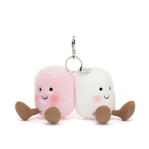 Amuseables Pair of Marshmallows Taschenanhänger