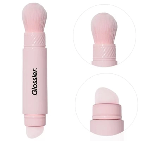 Glossier Cloud Paint Dual-Ended Cheek Blush Brush, Size: 0.99 Oz, None