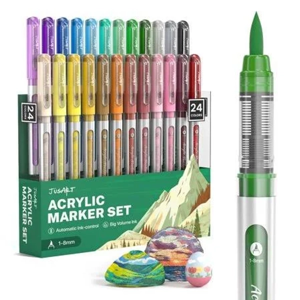 Jusart Acrylic Paint Markers