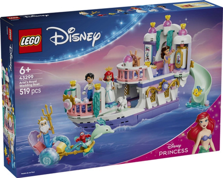 LEGO Disney Ariel's Royal Wedding Boat 43299 | mitsingas wonderland