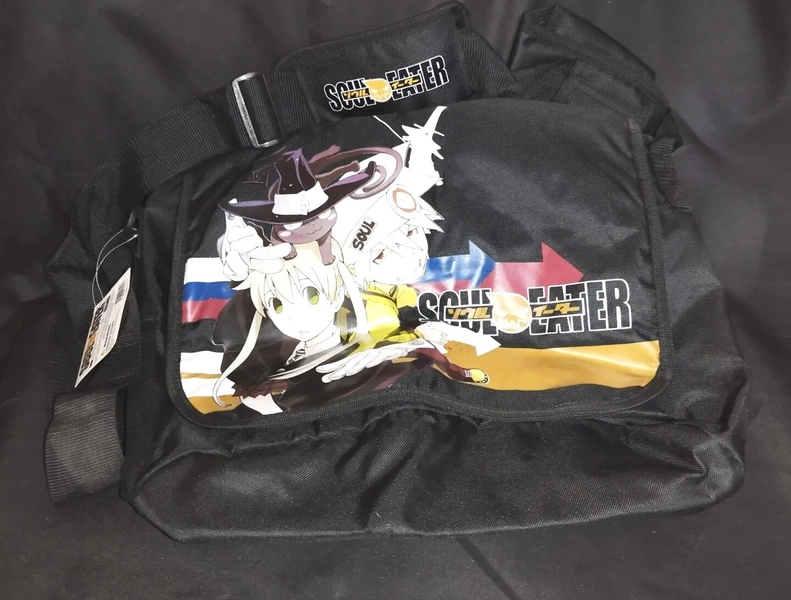  Manga shinigami Comicon borsa soul eater tracolla zaino bag