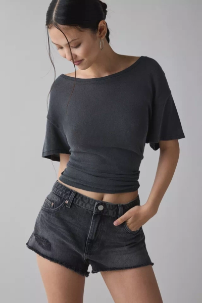 BDG Georgie Denim Cutoff Short