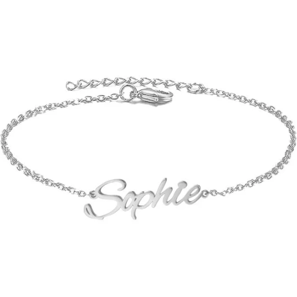 925 Sterling Silver Name Bracelet
