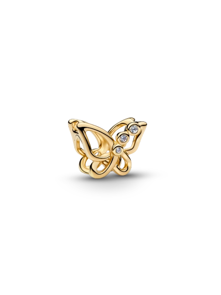 Butterfly Openwork Charm