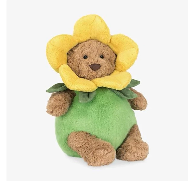 Jellycat Bartholomew Bear Daffodil Outfit