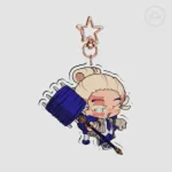 Tamsy Caines Keychain by Sick - ACGGOODS