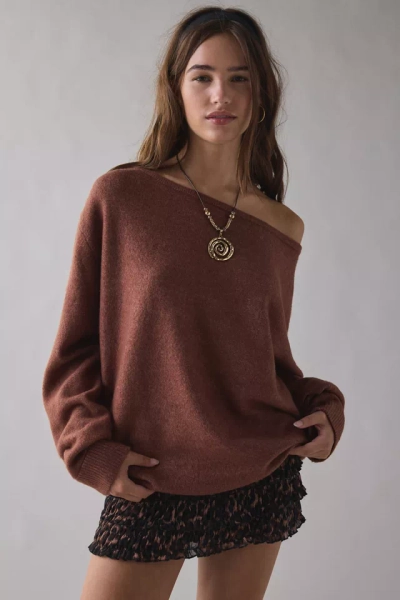UO Nola Oversized Off-The-Shoulder Sweater