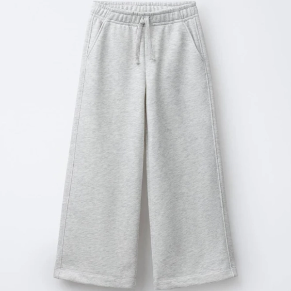 Zara Kids Star Wide Leg Fleece Pants