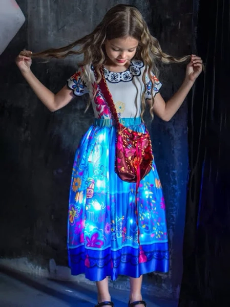 Uporpor Girl's LED Light Up Dress