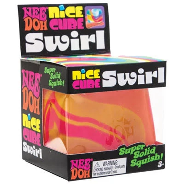 Needoh Swirl Nice Cube Sensory Toy