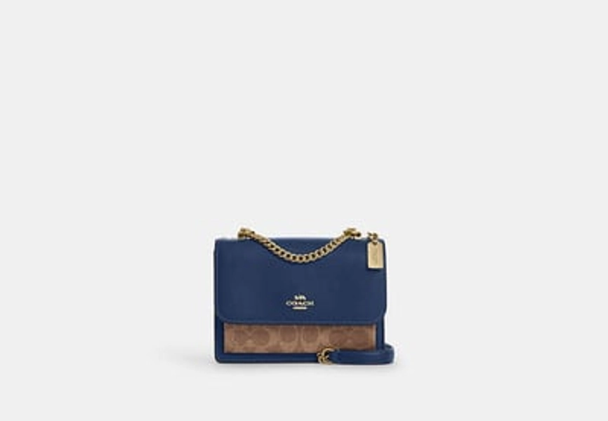 Mini Klare Crossbody Bag In Signature Canvas