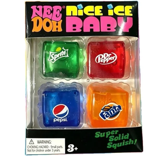 Squishy Needoh Nice Cube Schylling Sensory Stress Reliever Fidget Tool Toy