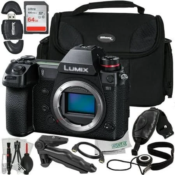 Ultimaxx Panasonic Lumix S1 Mirrorless Camera Bundle