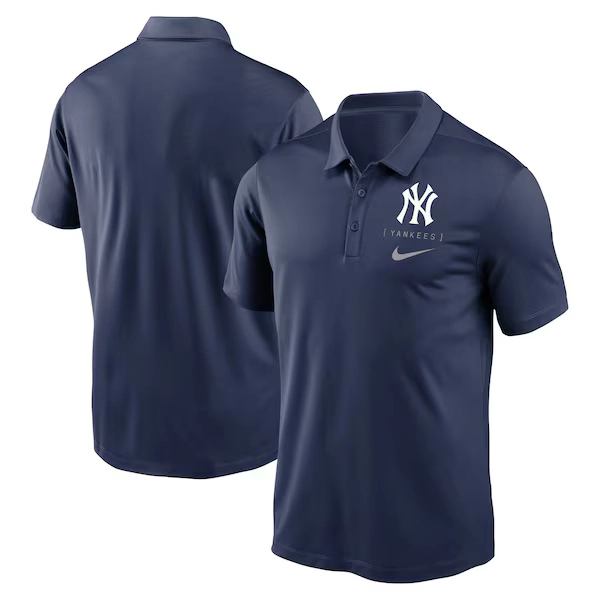 New York Yankees Nike Franchise Polo - Navy