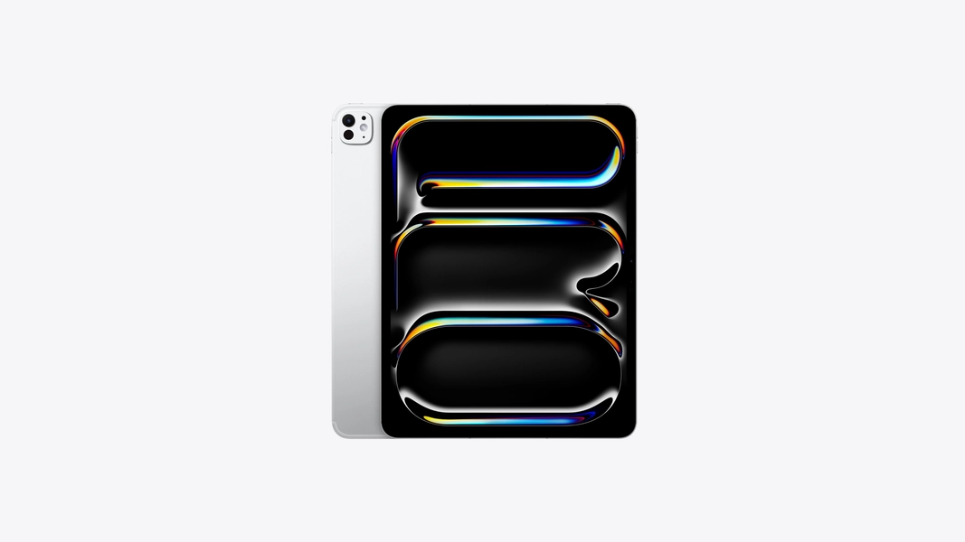 13 inç iPad Pro Wi‑Fi + Cellular 2 TB ve nano‑texture cam - Gümüş Rengi