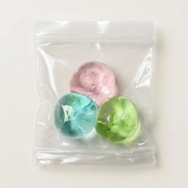 Mini Sugar Squishy Ball Series Candy Colored Maltose Stress Balls