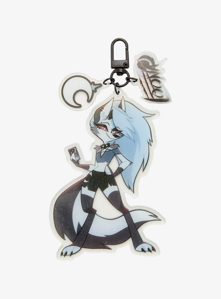 Helluva Boss Loona Charms Acrylic Key Chain