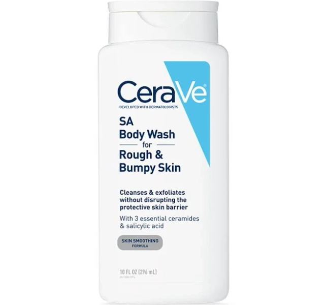 CeraVe SA Body Wash for Rough & Bumpy Skin