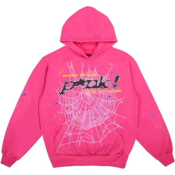Dark Pink Spider Hoodie
