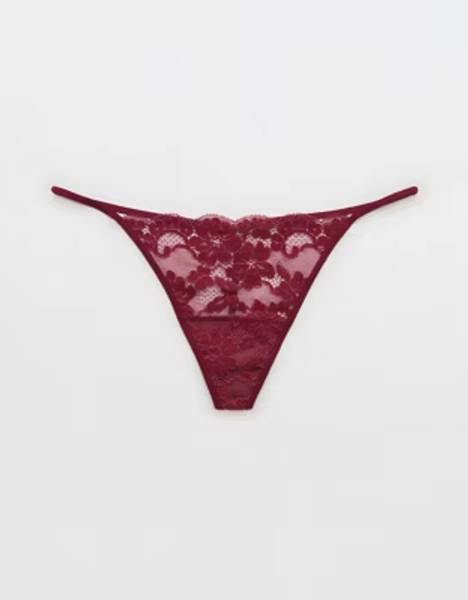 Show Off Chenille String Thong Underwear