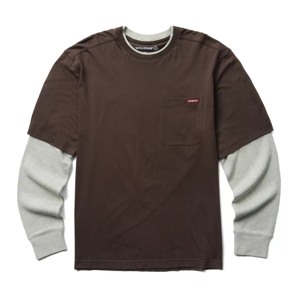 Men's Wolverine Miter II Layered Long Sleeve Tee