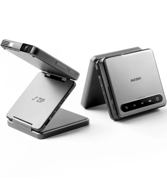 Aurzen Tri-Fold Truly Mini Projector