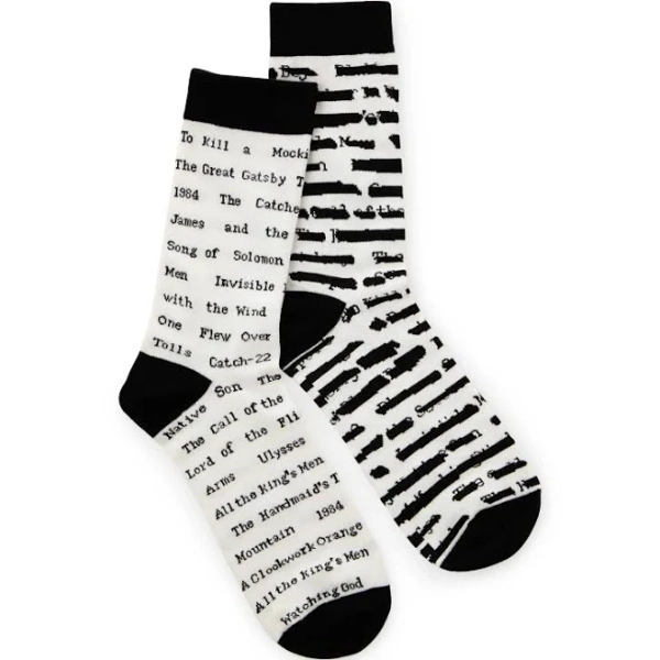 Women's Banned Book Socks