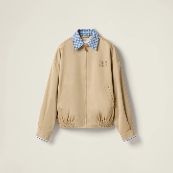 Chino blouson jacket