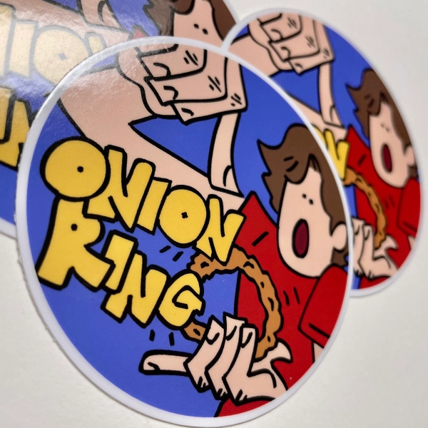 Jerma Onion Ring Sticker