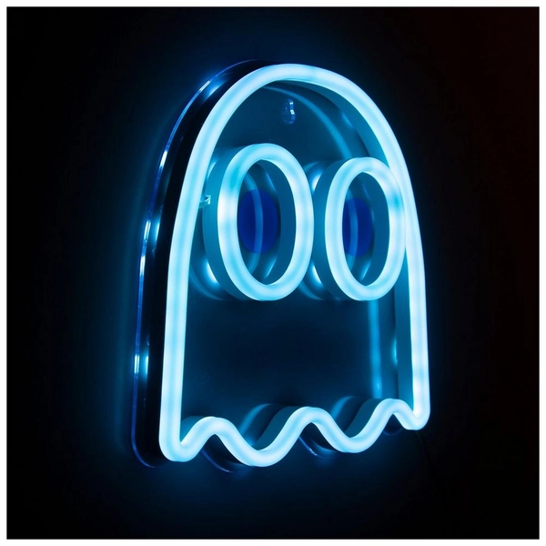 Pac-Man Ghost Neon Sign