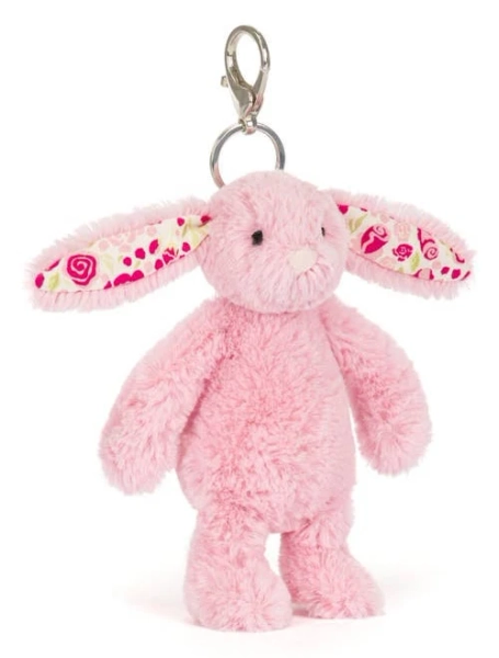 Jellycat Blushkin Blossom Bunny Bag Charm
