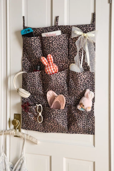 Sophie 9-Pocket Patterned Hanging Storage Caddy