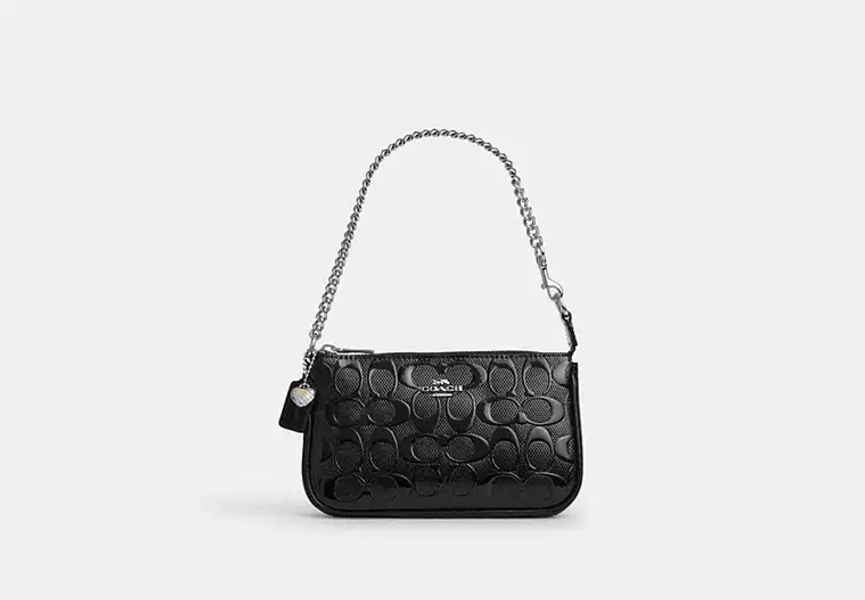 Nolita 19 In Signature Leather With Heart Charm