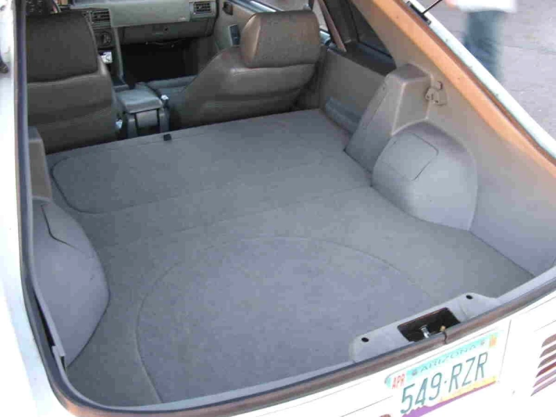1987-1993 Mustang Hatchback Rear Seat Delete Kit — KDezines