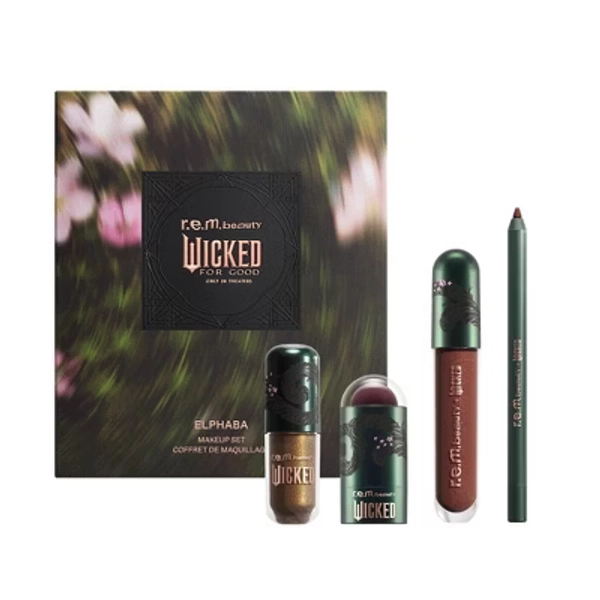 r.e.m. beauty Wicked For Good Elphaba Makeup Set - 7.2oz/4pc - Ulta Beauty