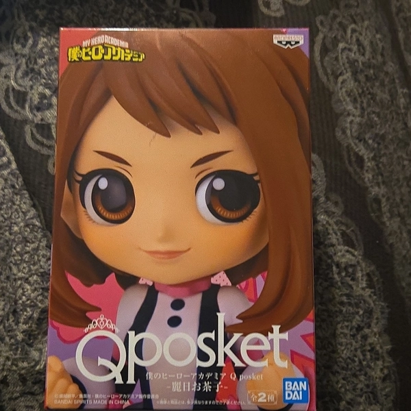 BANPRESTO Qposket Ochaco Uraraka My Hero Academia Collectible Figure