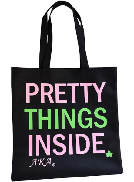 Alpha Kappa Alpha Things Inside Tote
