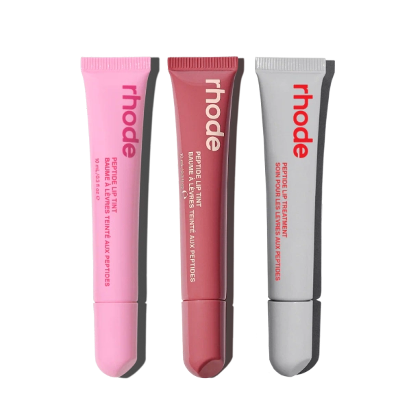 the peptide lip trio strawberry glaze, jelly bean, salty tan — Default Title