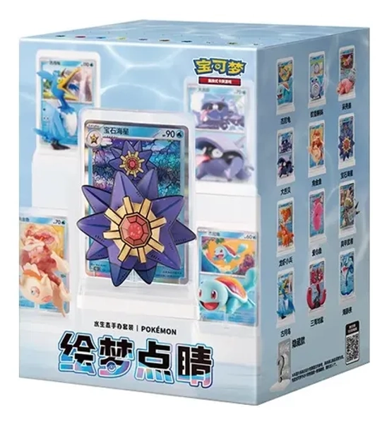Set Figuras Pokémon Ptcg Dream Painting Vol. 2 Water System