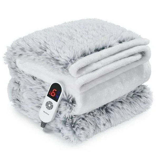 Maxkare Heated Blanket 50" x 60" with 6 Heating Levels & 4 Hours Timer