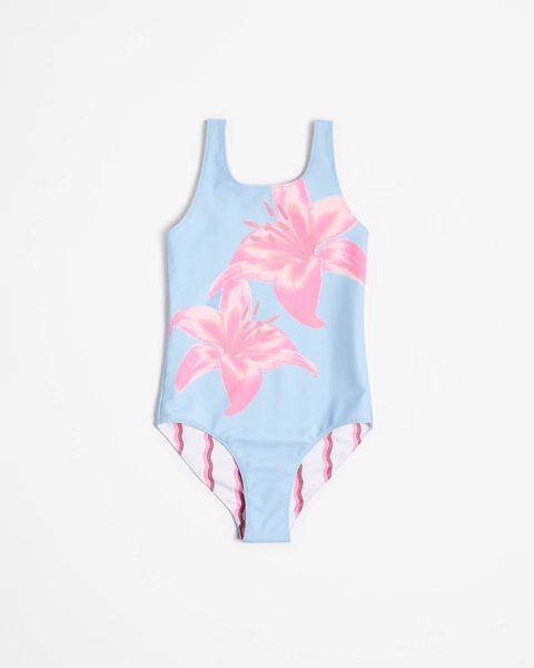 Reversible One Piece Swim Suit