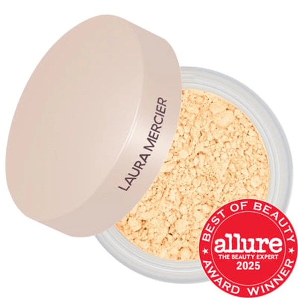 Laura Mercier Mini Ultra-Blur Talc-Free Longwearing Translucent Loose Setting Powder Translucent Honey 0.21 oz / 6 g
