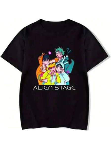Till Alien Stage T-Shirt Vintage Streetwear Premium Quality Apparel Anime Tee Fanmerch ALNST Merchandise Perfect For Anime Fans