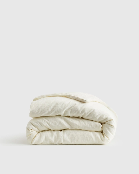 European Linen Duvet Cover in Espresso