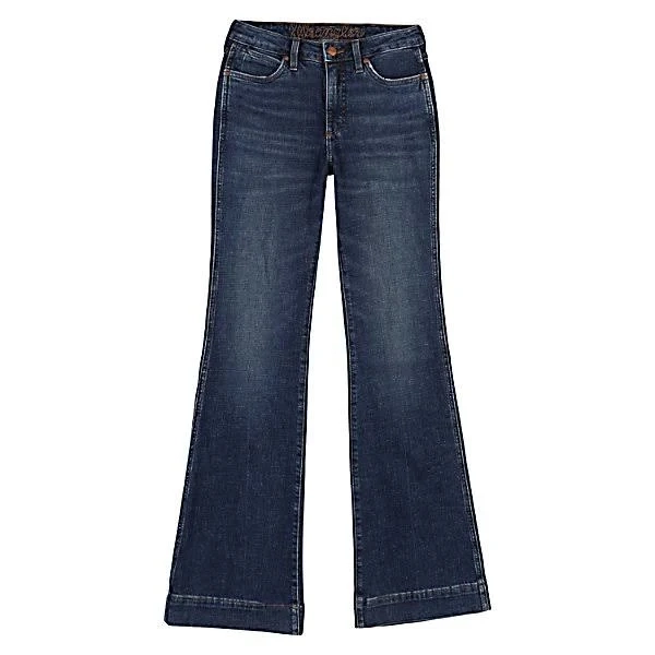 Wrangler Women's Retro High Rise Trouser Jean