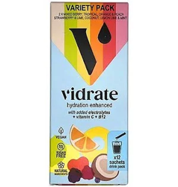ViDrate Natural Hydration Variety Pack